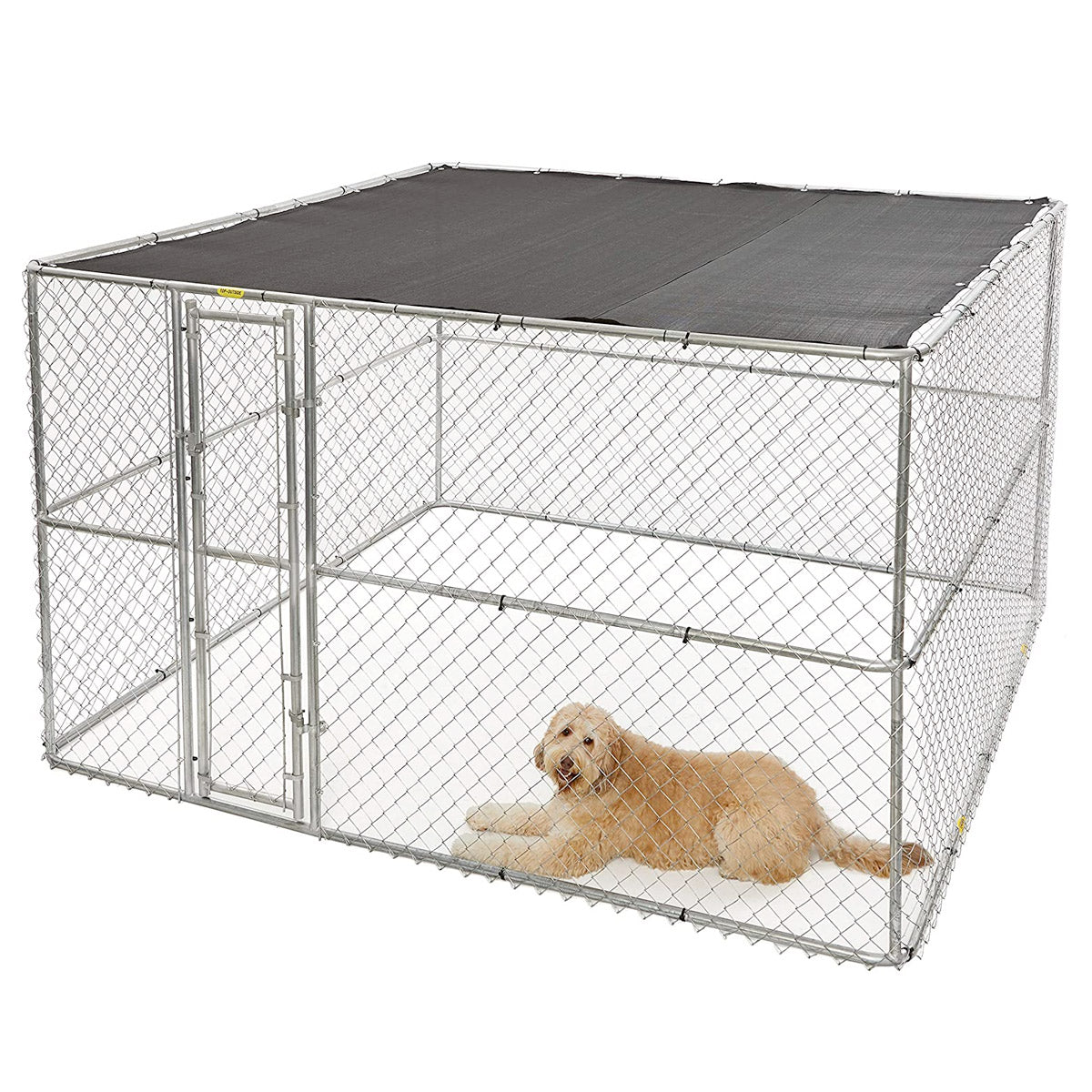 MidWest K9 Extra-Large Steel Chain Link Portable Kennel