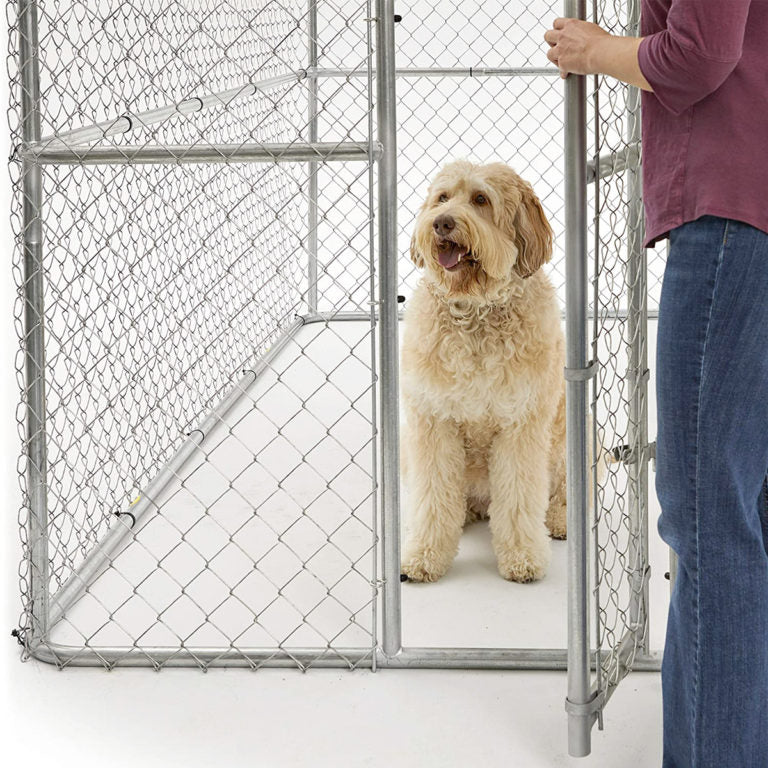 MidWest K9 Extra-Large Steel Chain Link Portable Kennel