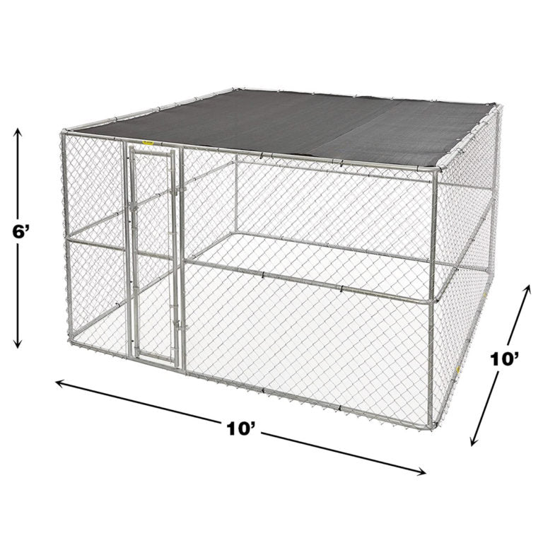 MidWest K9 Extra-Large Steel Chain Link Portable Kennel