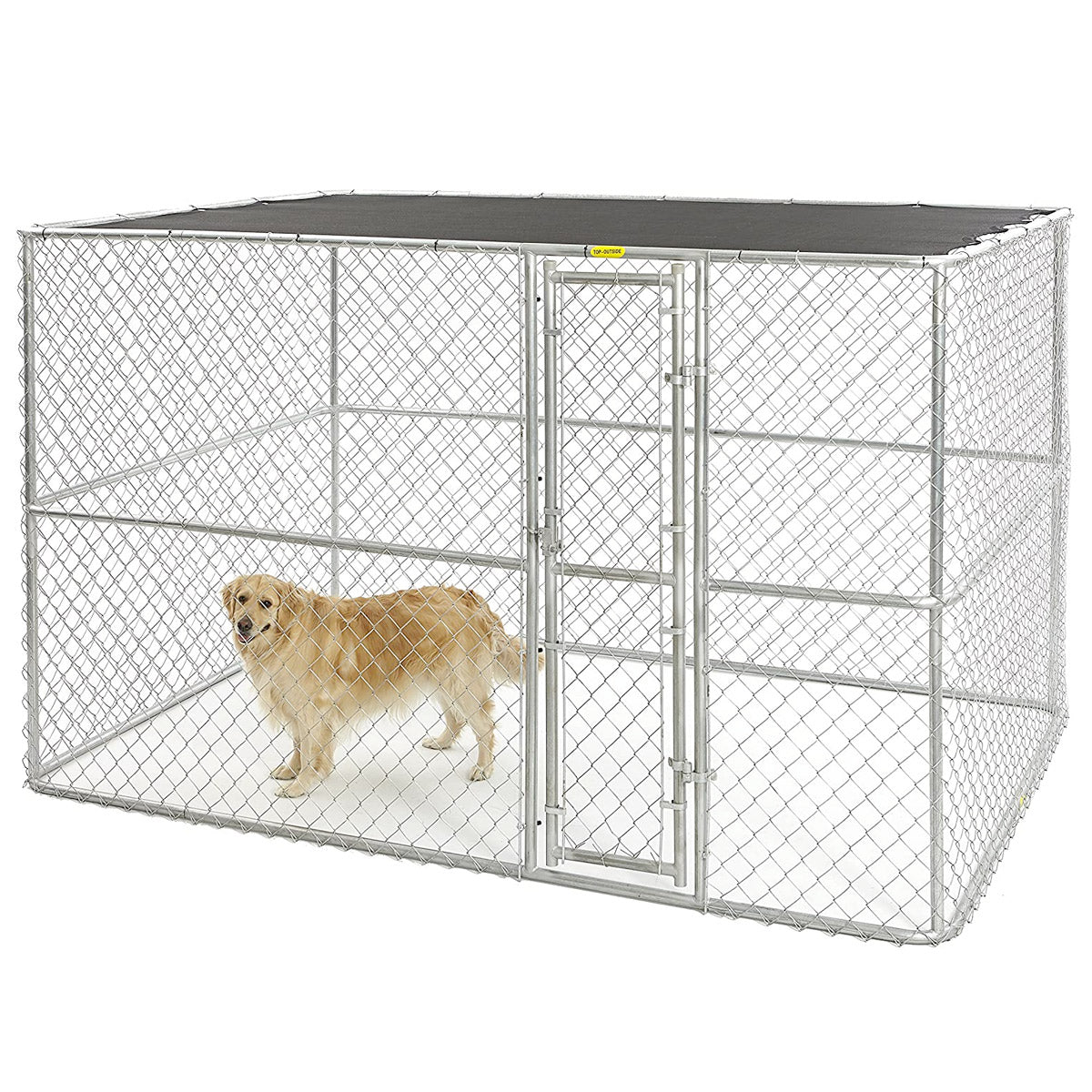 MidWest K9 Large Steel Chain Link Portable Kennel