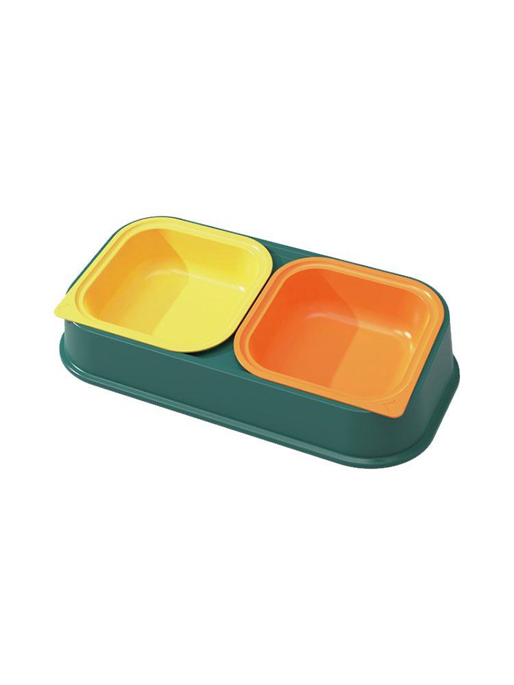 Pakeway Q Bubble Pet Bowl- Green - Large