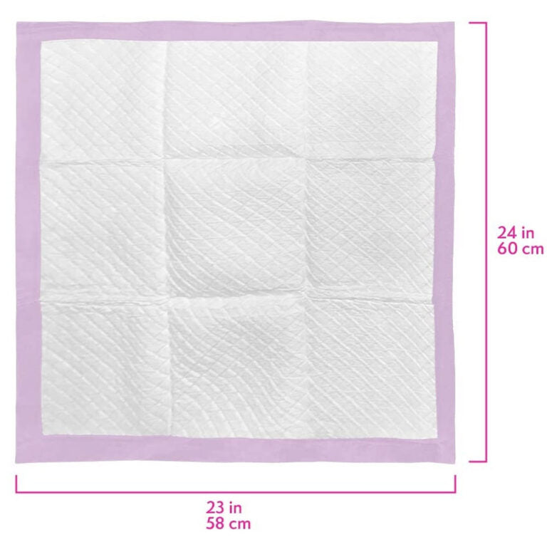 Simple Solution All Day Premium Dog Pads, Lavender Scent, 23″ x 24″ – Pack of 100