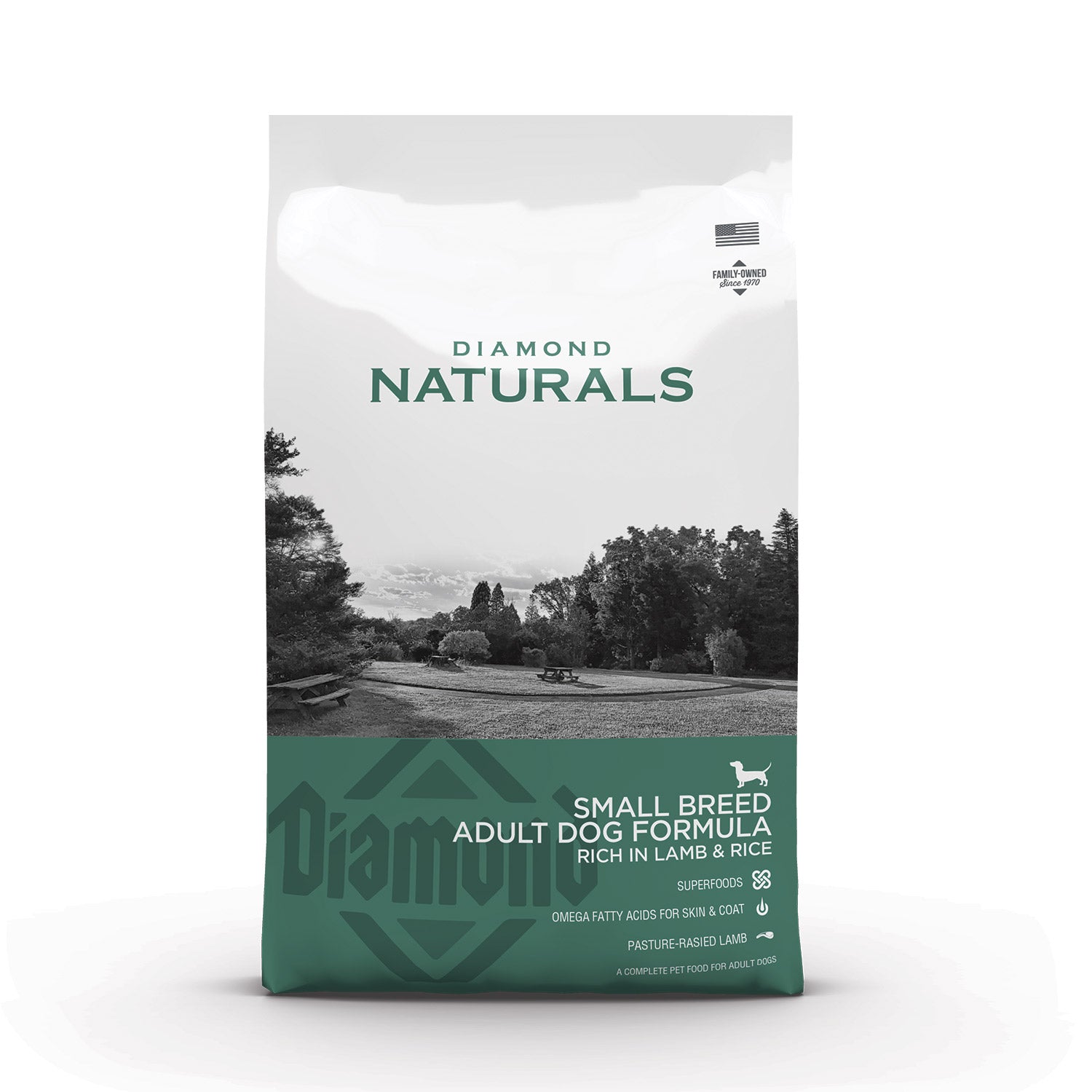 Diamond Naturals Small Breed Adult Dog Lamb & Rice Formula 2kg
