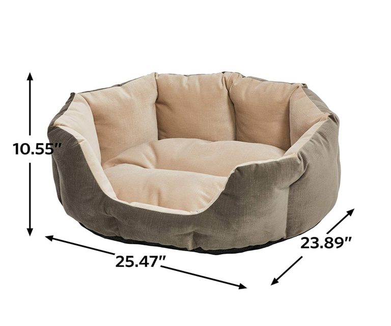 MidWest QuietTime Deluxe Gray Tulip Bed (Small)