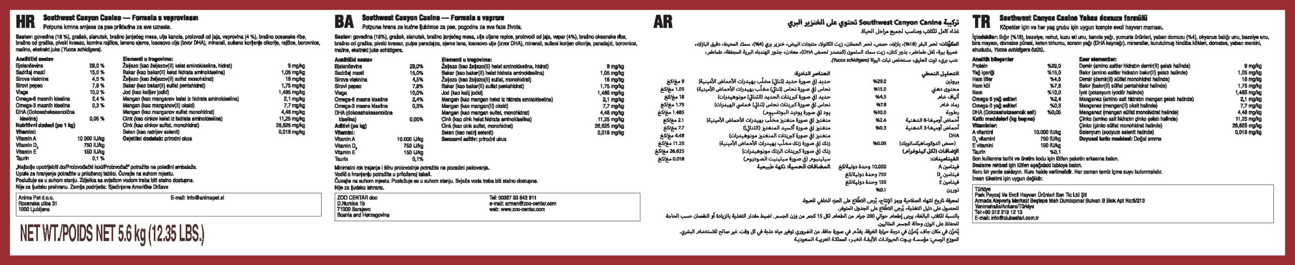 Taste of the Wild: Southwest Canyon Canine Recipe