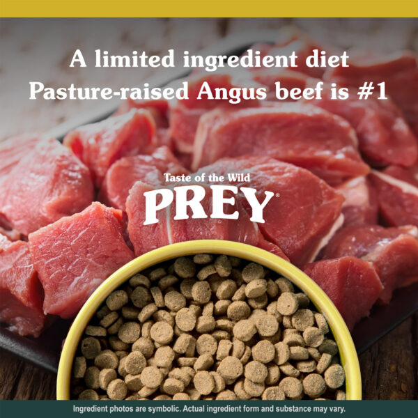 Taste of the Wild: PREY Angus Beef Limited Ingredient Formula for Cats