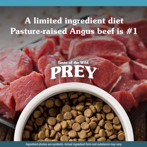 Taste of the Wild: PREY Angus Beef Limited Ingredient Formula