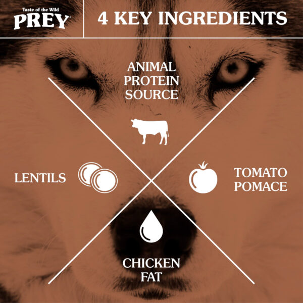 Taste of the Wild: PREY Angus Beef Limited Ingredient Formula