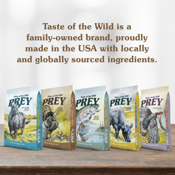 Taste of the Wild: PREY Angus Beef Limited Ingredient Formula for Cats