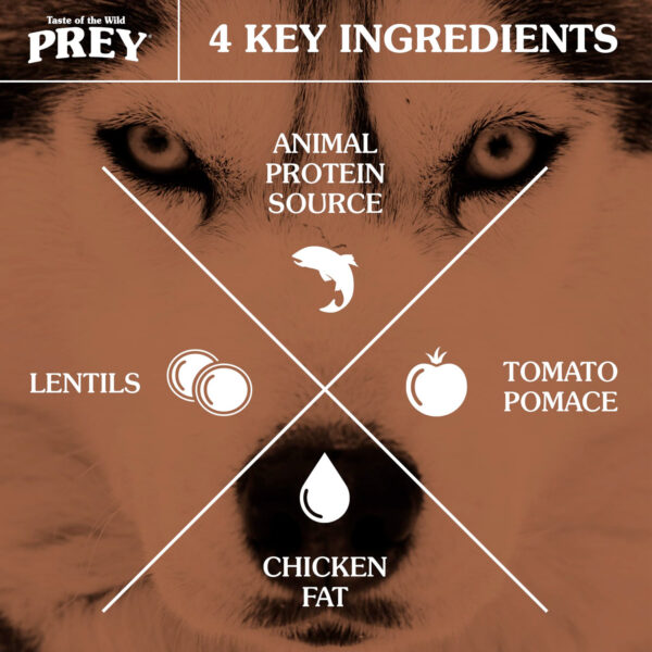 Taste Of The Wild Tags: PREY Trout Limited Ingredient Formula for Dogs