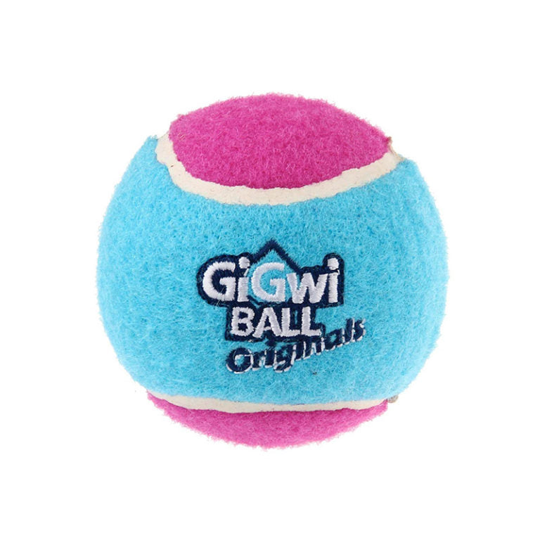 GiGwi Tennis Ball 3pcs with Different Colour in 1 pack (Large)