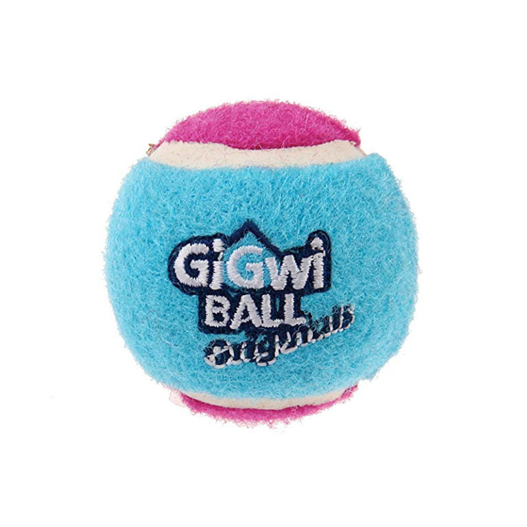 GiGwi Tennis Ball 3pcs with Different Colour in 1 pack (Small)