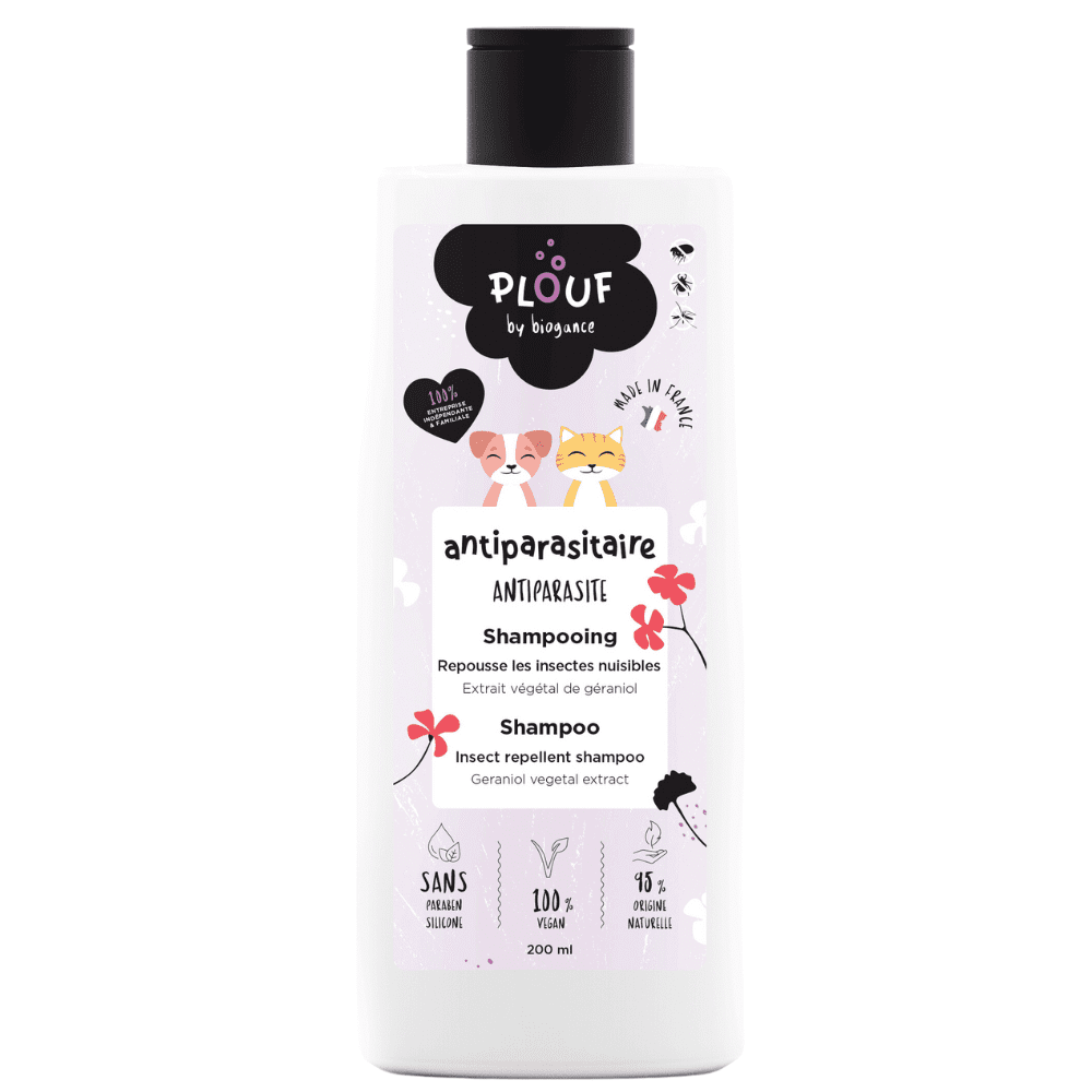 Plouf Dog and Cat Anti Parasite Shampoo