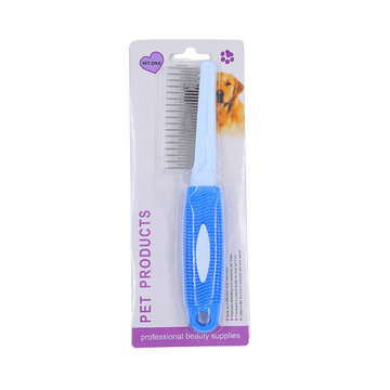 Pet King Stainless Steel Round Teeth Pin Comb