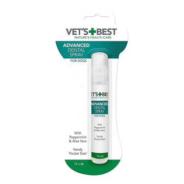 Vet's Best Advanced Dental Spray With Peppermint and Aloe Vera 14ml