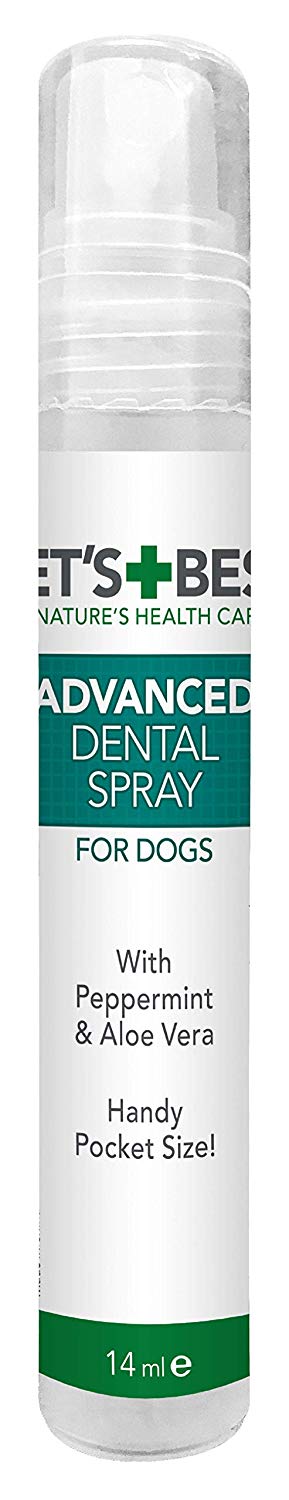 Vet's Best Advanced Dental Spray With Peppermint and Aloe Vera 14ml
