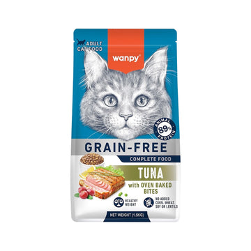 Wanpy Grain Free Complete Food for Adult Cat – Tuna Recipe 1.5 kg