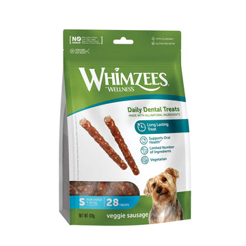 Whimzees Veggie Sausage Small 28pcs