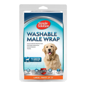 Simple Solution Washable Male Dog Wraps Large