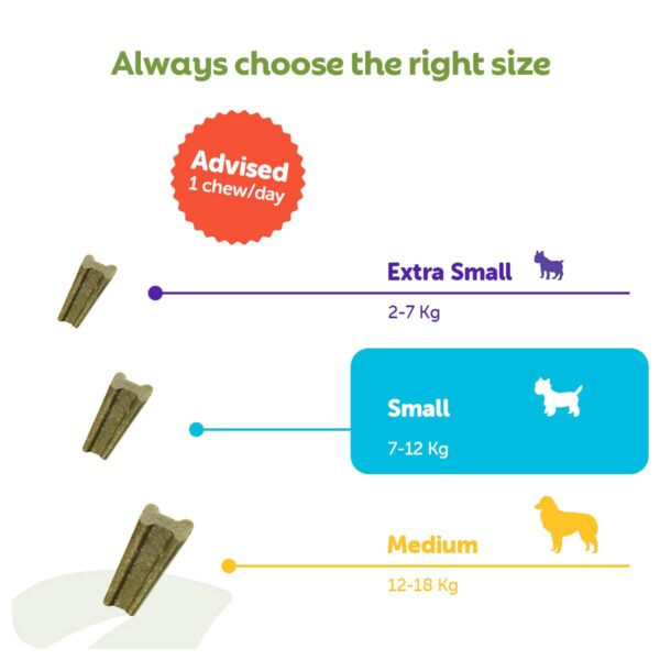 Whimzees Soft Daily Dental Dog Treats Value Bag – Small (28 pcs)