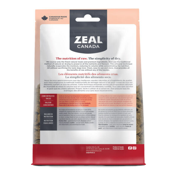 Zeal Gently Air-Dried Beef Recipe for Dogs 1 kg