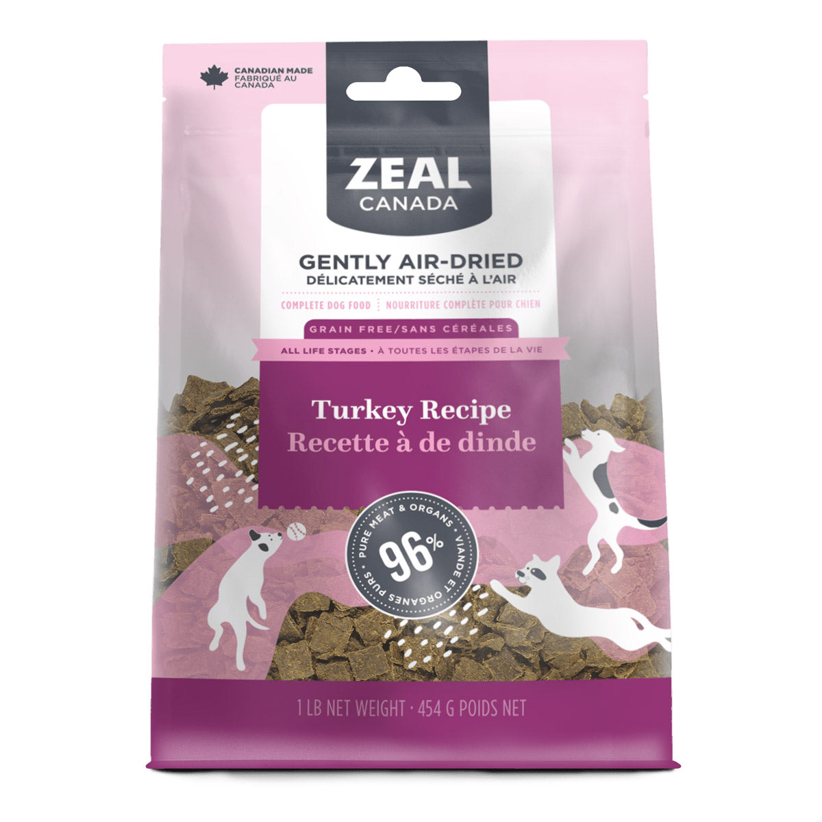 Zeal Gently Air-Dried Turkey Recipe for Dogs 4 kg