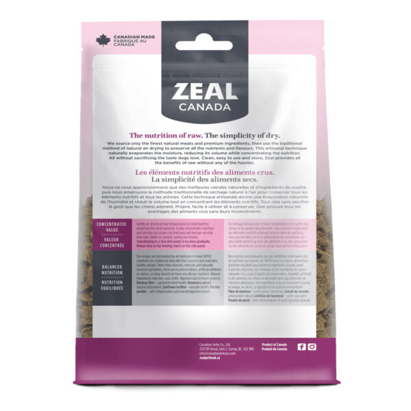 Zeal Gently Air-Dried Turkey Recipe for Dogs 1 kg