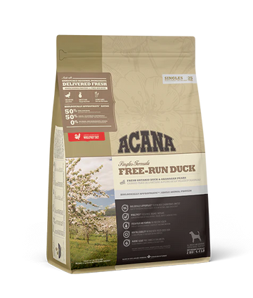 Acana Free Run Duck Recipe Dry Dog Food