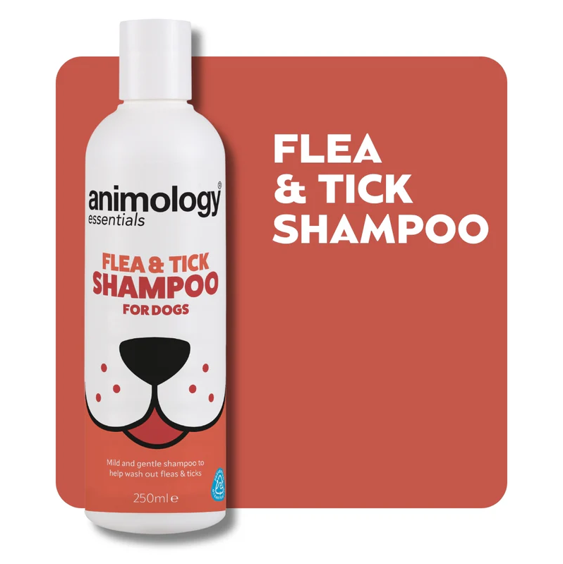 Animology Essentials Flea & Tick Dog Shampoo 250ml
