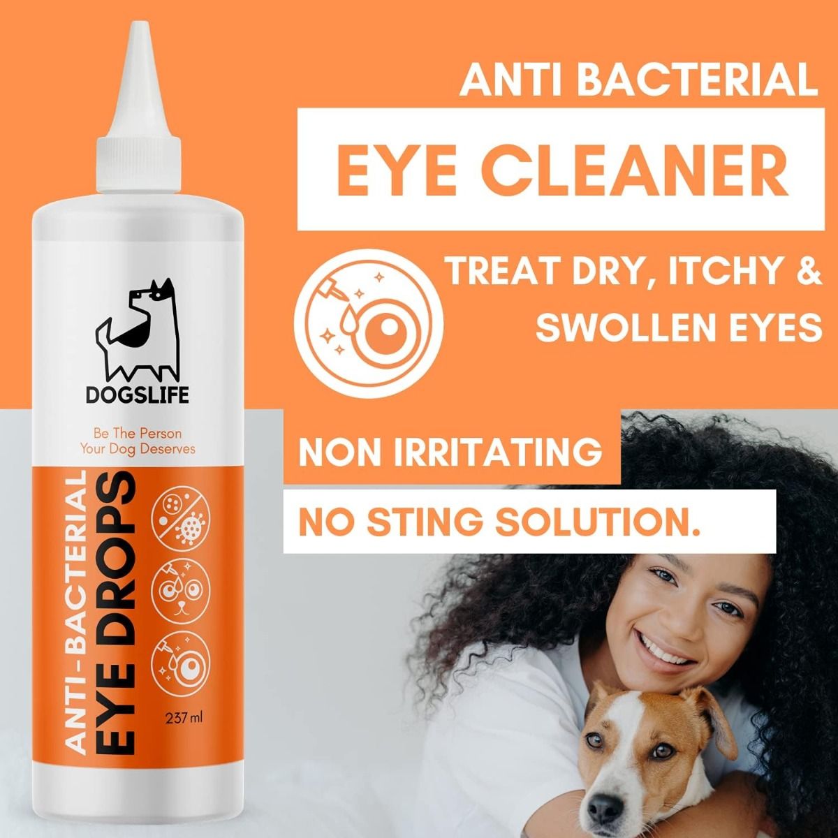 DogsLife Anti-Bacterial Eye Drops Dog