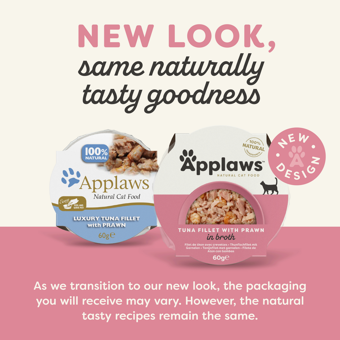 Applaws Tuna with Prawn Adult Wet Cat Food 60g