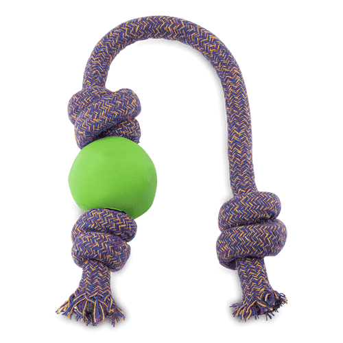 Beco Pets Eco-Friendly Ball on a Rope Dog Toy
