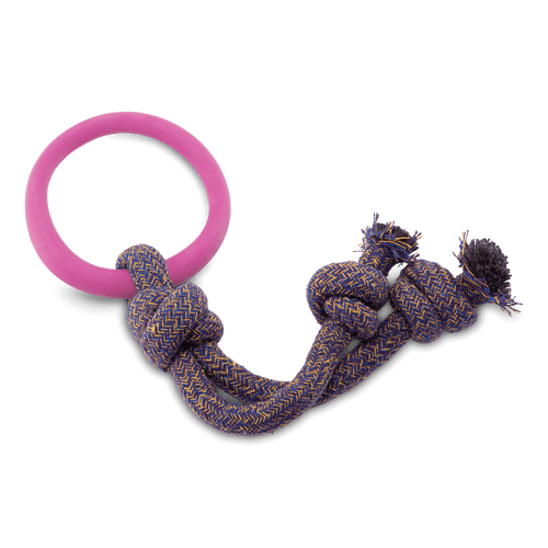 Beco Pets Hoop on a Rope Dog Toy