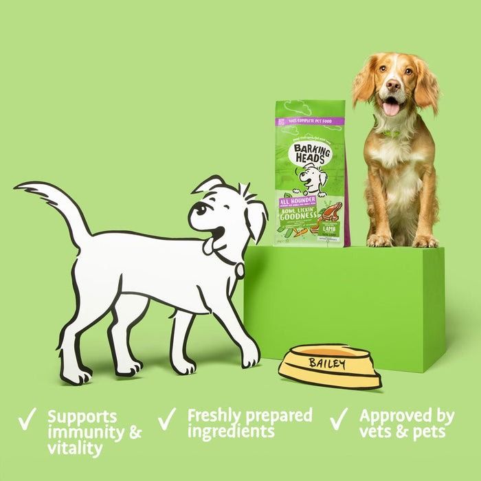 Barking Heads All Hounder Bowl Licken Goodness Lamb Dry Dog Food
