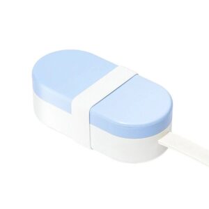 Pakeway 2-in-1 Dog Water Bottle Portable Food Container Blue