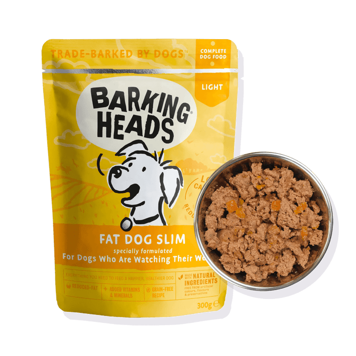 Barking Heads Fat Dog Slim Light Wet Dog Food 300g