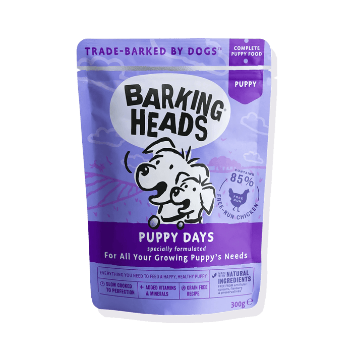 Barking Heads Puppy Days Chicken Wet Dog Food 300g
