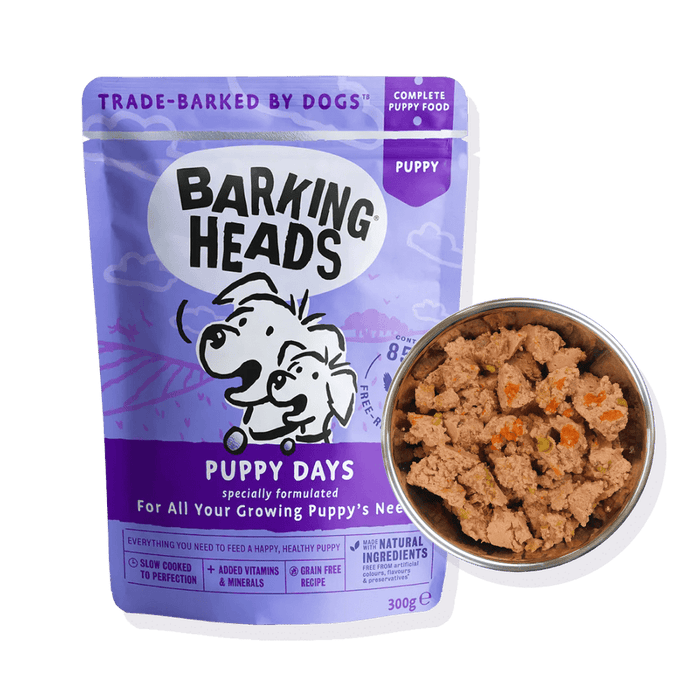 Barking Heads Puppy Days Chicken Wet Dog Food 300g