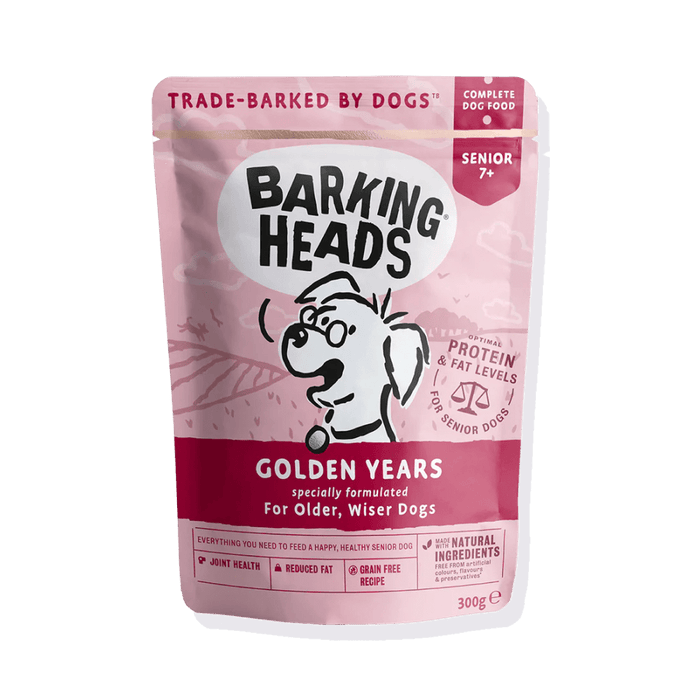 Barking Heads Golden Years Senior Wet Dog Food 300g