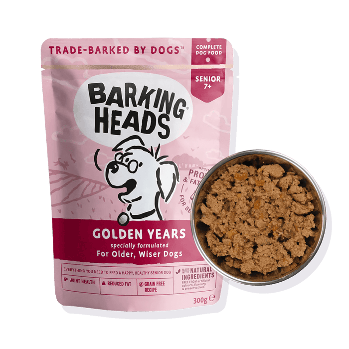 Barking Heads Golden Years Senior Wet Dog Food 300g