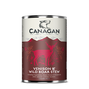 Canagan Venison & Wild Boar Stew Wet Dog Food 400g