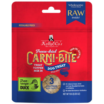 KELLY & CO'S Freeze Dried Carni Bite Topper Mix In Duck For Dog Treat -10g