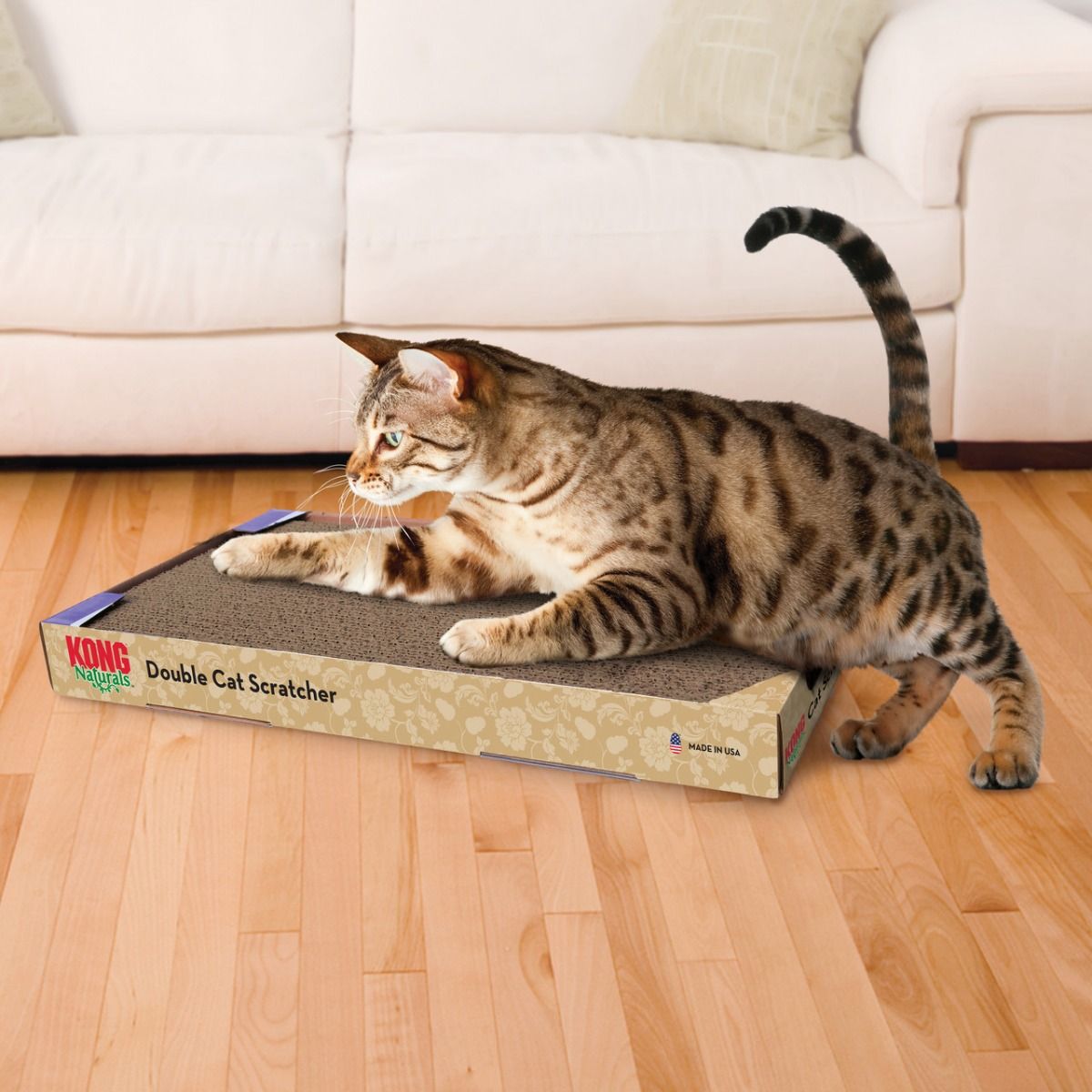 Kong Naturals Pop-Up Incline Cat Scratcher