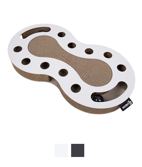 District 70 Snake Cardboard Scratcher Cat Toy