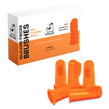 DogsLife Silicone Finger Dental Brushes Dog