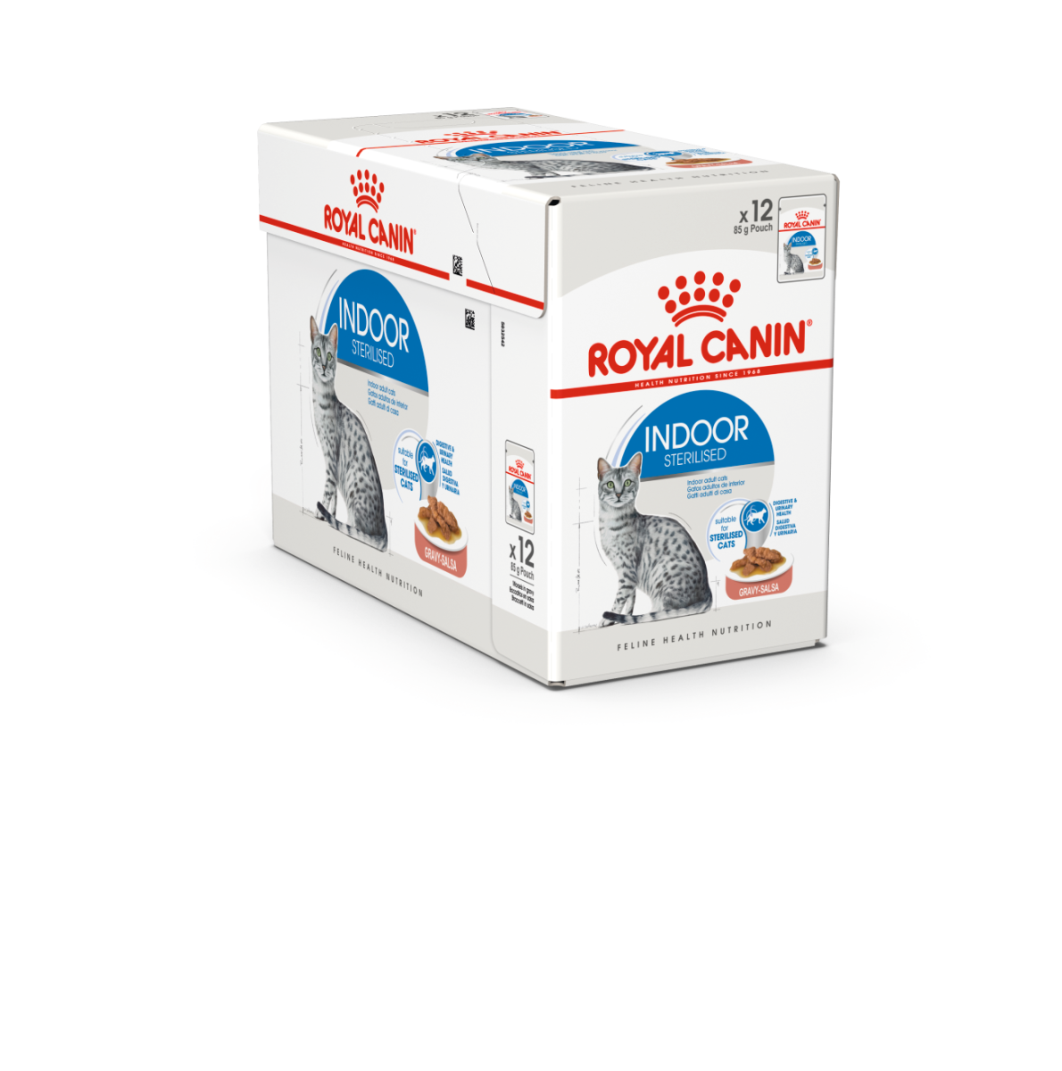 Royal Canin Feline Health Nutrition Indoor (Wet Food - Pouches) 12 x 85 g