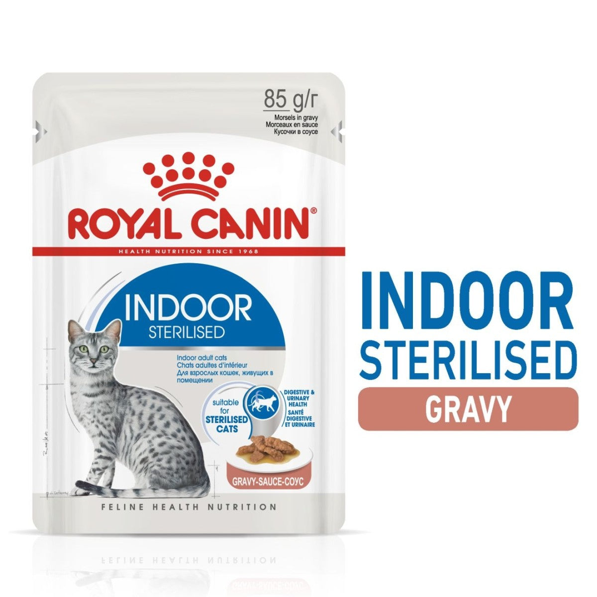 Royal Canin Feline Health Nutrition Indoor (Wet Food - Pouches) 12 x 85 g