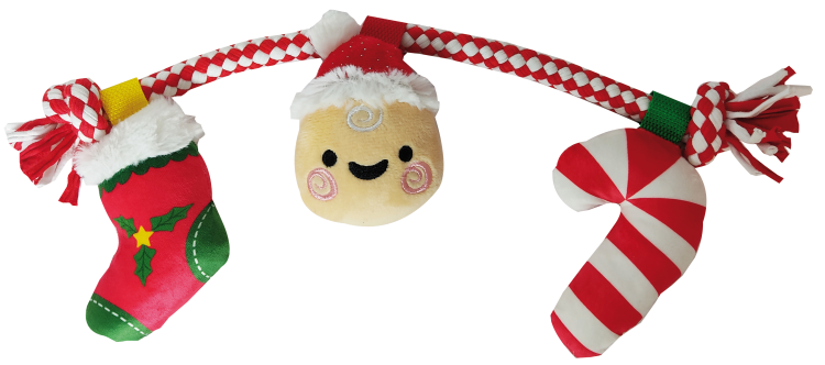 Bobby Christmas Dog Toy Chain 40 cm