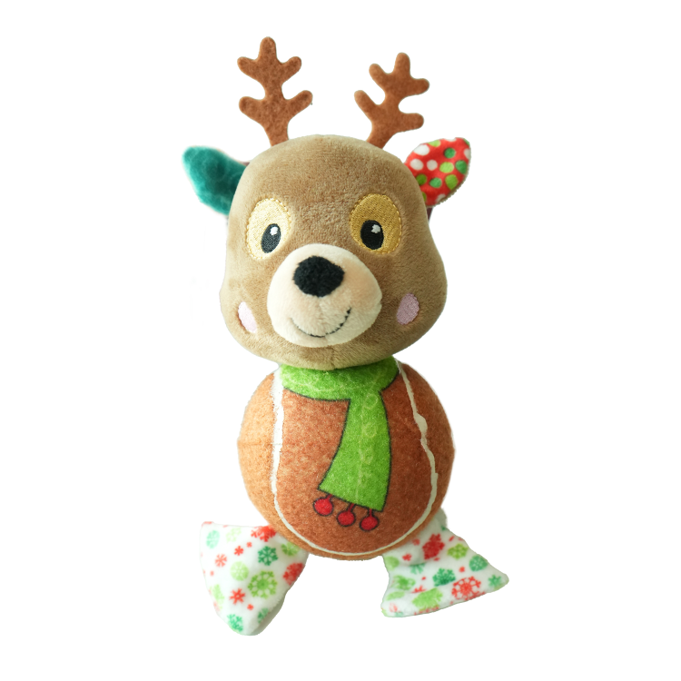 Bobby Christmas Dog Toy Friends Reindeer 19 cm