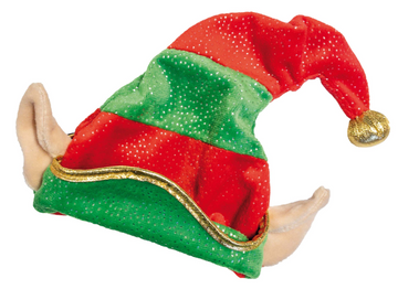 Bobby Christmas Hat Elf Ears 15 cm